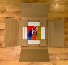 Load image into Gallery viewer, Madonna digital painting by Stella Tooth inspired by photo by Sol N'Jie packaged