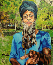 Load image into Gallery viewer, Original oil painting of Mr Chill by Stella Tooth British figurative artist and portrait art.