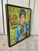 Load image into Gallery viewer, Mr Chill oil on canvas artwork by Stella Tooth