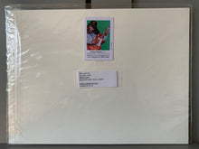 Load image into Gallery viewer, Fine art print reproduction of original oil painting of Mum and me by Stella Tooth portrait artist Back view