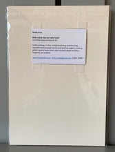 Load image into Gallery viewer, Fine art print reproduction of original oil canvas board painting of a Baby Orangutan by Stella Tooth animal art. Back view