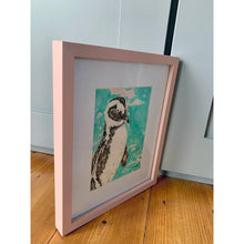 Load image into Gallery viewer, Percy penguin pencil on paper side view by Stella Tooth