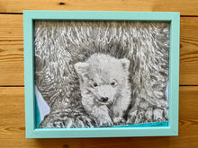 Load image into Gallery viewer, Polar bears drawing by Stella Tooth artist
