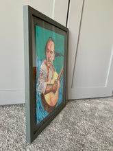 Load image into Gallery viewer, Robert Hokum of The Ealing Club, mixed media on paper artwork by Stella Tooth