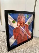 Load image into Gallery viewer, Rod Stewart digital painting by Stella Tooth musician artist inspired by photo by Solomon N'Jie side view