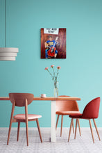 Load image into Gallery viewer, Rodney Branigan at the Half Moon Putney mixed media portrait of guitarist by musician artist Stella Tooth