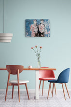 Load image into Gallery viewer, Rollin’ rollin’ rollin’, The Rawhides, pencil on paper artwork by Stella Tooth