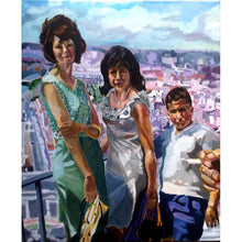 Load image into Gallery viewer, Roman Holiday oil on canvas artwork by Stella Tooth