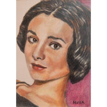 Load image into Gallery viewer, Audrey Hepburn Pastel Artwork by Stella Tooth