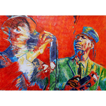 Load image into Gallery viewer, 2 Tone band The Selecter Pauline Black and Gaps Hendrickson by Stella Tooth