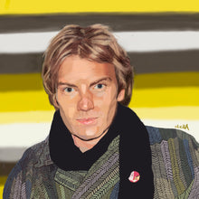 Load image into Gallery viewer, The Police's Sting digital portrait