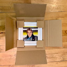 Load image into Gallery viewer, Sting digital painting by Stella Tooth inspired by photo by Solomon N'Jie packaged