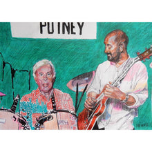 Load image into Gallery viewer, The Animals mixed media on paper artwork by Stella Tooth