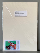 Load image into Gallery viewer, Fine art print of The Champion reproduced from mixed media artwork by Stella Tooth back