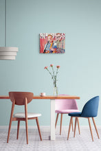 Load image into Gallery viewer, The Phantoms at the Half Moon Putney pencil drawing of musicians by performer artist Stella Tooth