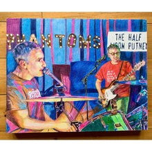 Load image into Gallery viewer, The Phantoms drawing on cradled gesso panel by Stella Tooth artist