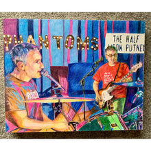 Load image into Gallery viewer, The Phantoms drawing on cradled gesso panel by Stella Tooth artist