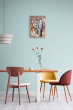 Load image into Gallery viewer, The Rawhides, pencil on paper artwork by Stella Tooth