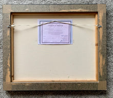 Load image into Gallery viewer, Back of artwork