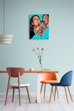 Load image into Gallery viewer, Thea Gilmore mixed media on paper by Stella Tooth artist