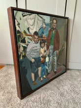 Load image into Gallery viewer, The crossing oil on canvas artwork by Stella Tooth