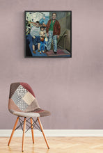 Load image into Gallery viewer, The crossing oil on canvas artwork by Stella Tooth