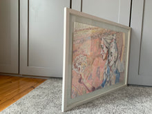 Load image into Gallery viewer, The tightrope walker mixed media drawing on paper artwork by Stella Tooth