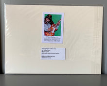 Load image into Gallery viewer, The tightropewalker teal fine art print reproduction of original mixed media artwork by Stella Tooth Back view