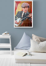 Load image into Gallery viewer, Thomas 'Spats' Langham mixed media by Stella Tooth