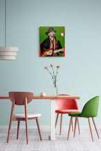 Load image into Gallery viewer, William Michael Morgan oils on cradled gesso panel by Stella Tooth room view