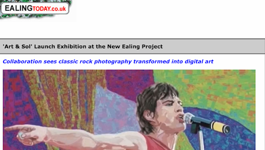 Ealing Today features 'Art & Sol' exhibition at Ealing Project