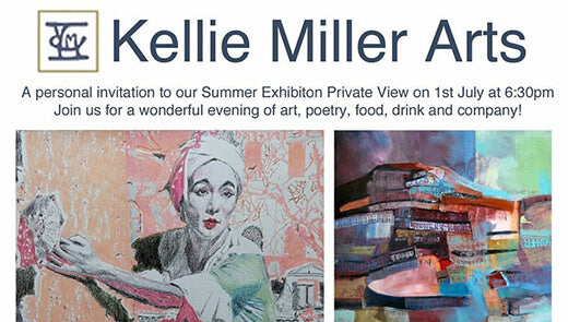 Major exhibition of new busker and musician art at Kellie Miller Arts!