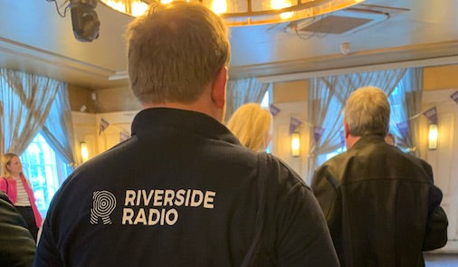 Riverside Radio interviews Stella and Susie about Performers in Paint show