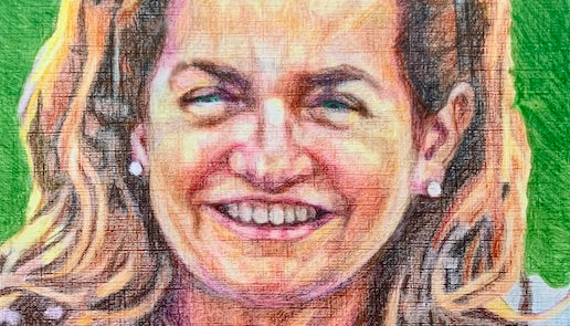 Commissions: Posthumous drawn portraits of a mother for her three adult children