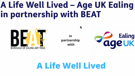 A Life Well Lived - Age UK Ealing and BEAT portrait initiative