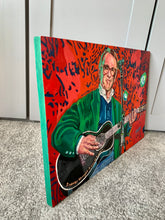 Load image into Gallery viewer, Chris Difford Squeeze oils on cradled gesso panel by Stella Tooth
