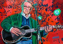 Load image into Gallery viewer, Chris Difford of Squeeze greetings card by Stella Tooth artist.
