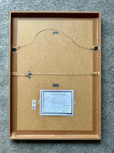 Load image into Gallery viewer, Back of artwork Elvis Costello by Stella Tooth
