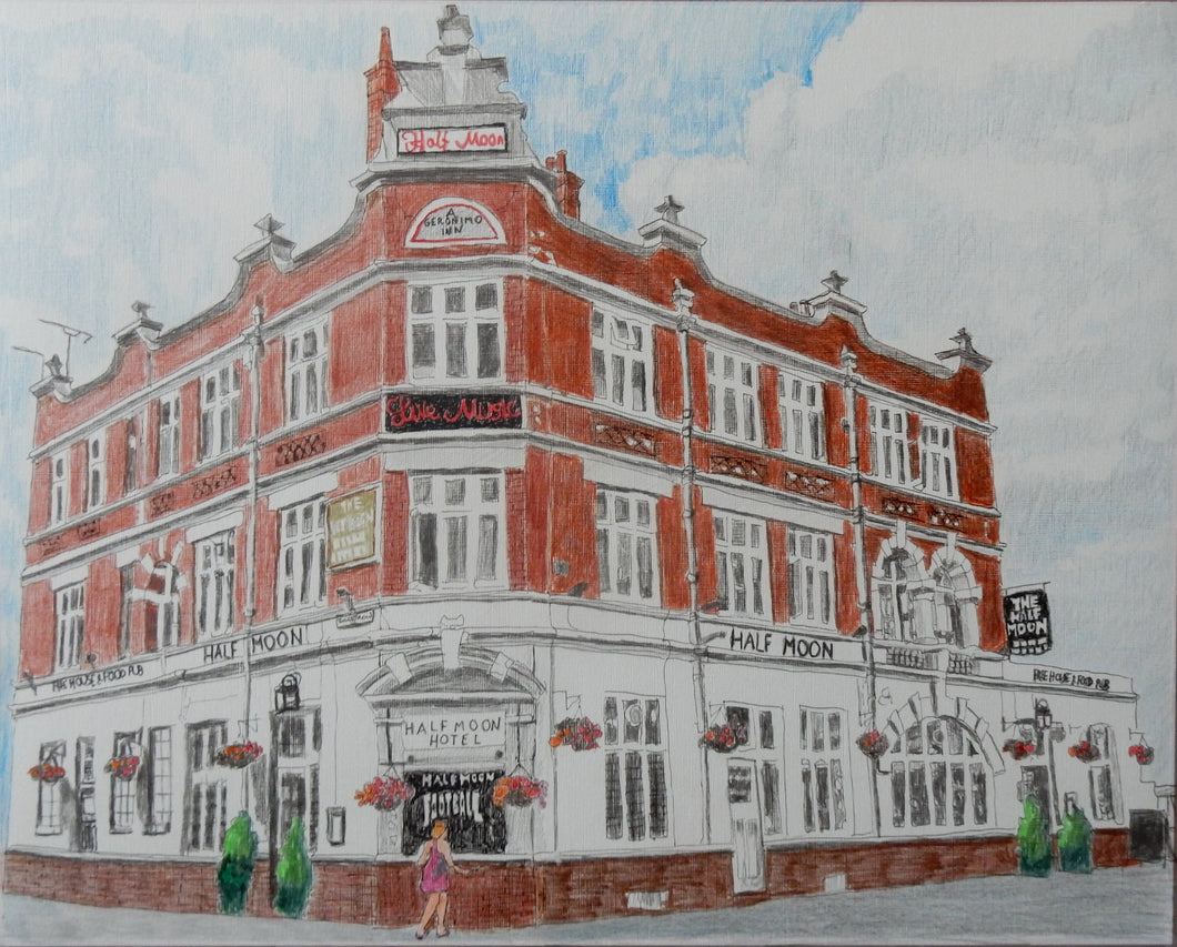 Half Moon Putney Fine Art Print