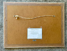 Load image into Gallery viewer, Laura Cantrell mixed media on paper artwork by Stella Tooth back of artwork
