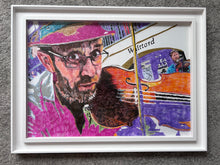 Load image into Gallery viewer, Oopsie mamushka busker mixed media in frame by Stella Tooth
