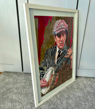 Load image into Gallery viewer, Thomas Spats Langham Bob Kerr's Whoopee Band by Stella Tooth artist side view
