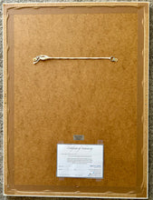 Load image into Gallery viewer, Bob Kerr's Whoopee Band pencil on paper by Stella Tooth artist back of artwork
