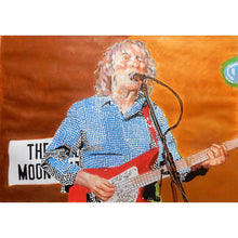 Load image into Gallery viewer, Albert Lee at the Half Moon Putney mixed media on painting artwork by Stella Tooth
