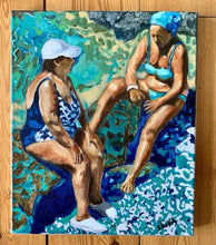 Load image into Gallery viewer, Back and forth in Ischia by Stella Tooth Oil Painting
