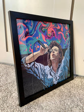 Load image into Gallery viewer, Bob Geldof digital painting by Stella Tooth artist  side view
