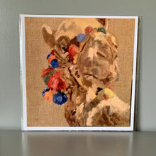 Load image into Gallery viewer, Fine art print reproduction of original oil painting of Camel by Stella Tooth animal art
