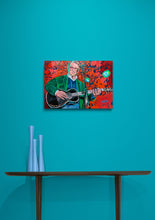 Load image into Gallery viewer, Chris Difford at the Half Moon Putney by Stella Tooth room view
