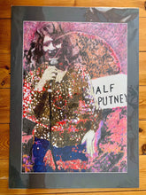 Load image into Gallery viewer, Comedian Shappi Khorsandi Half Moon Putney by Stella Tooth Mixed Media
