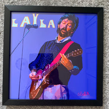 Load image into Gallery viewer, Eric Clapton digital painting by Stella Tooth framed
